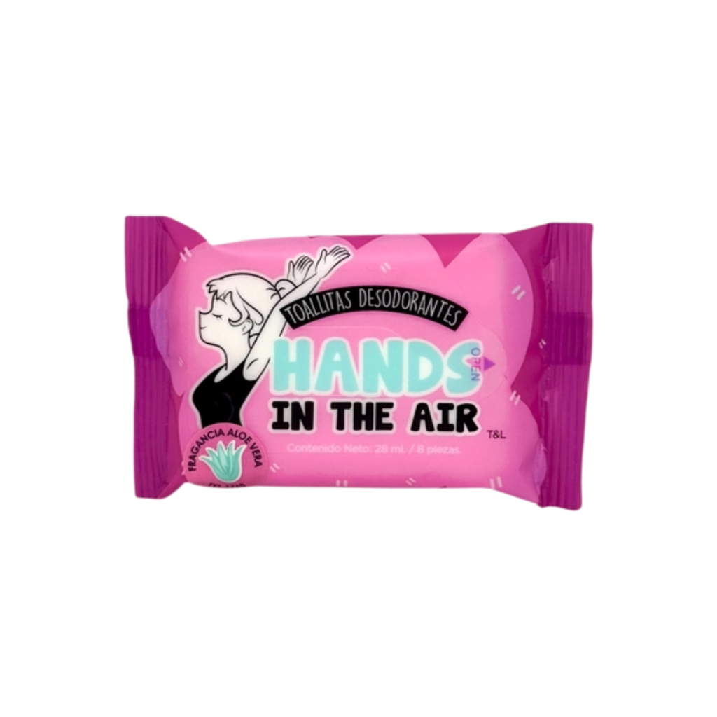 TOALLITAS DEO HANDS IN THE AIR TYL