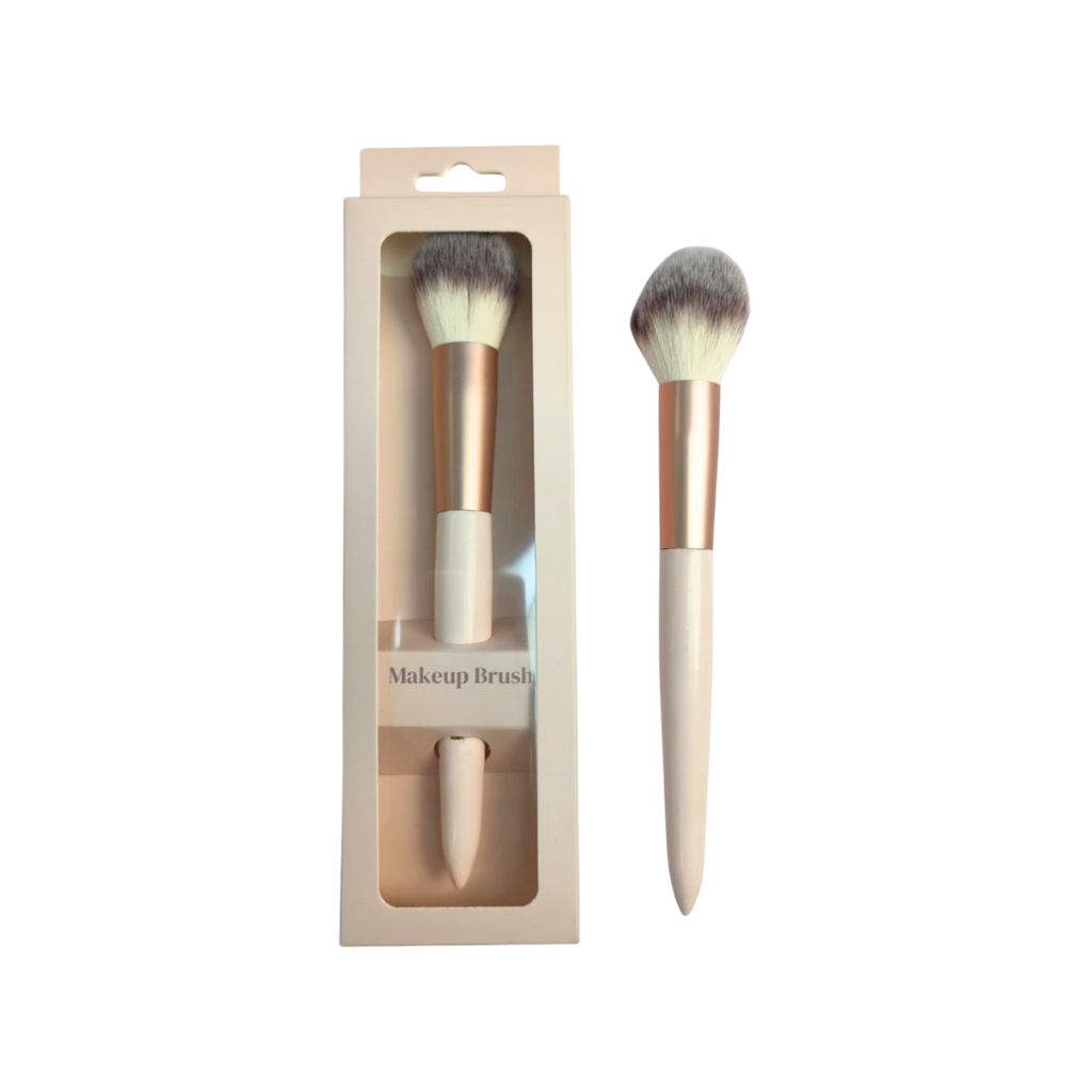 BROCHA DE MAQUILLAJE PARA POLVO TIPO KABUKI