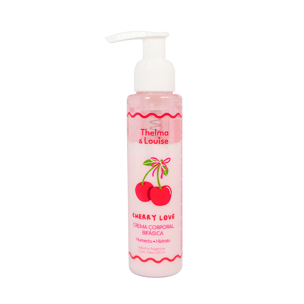 CREMA PARA MANOS Y CUERPO BIFASICA CHERRY