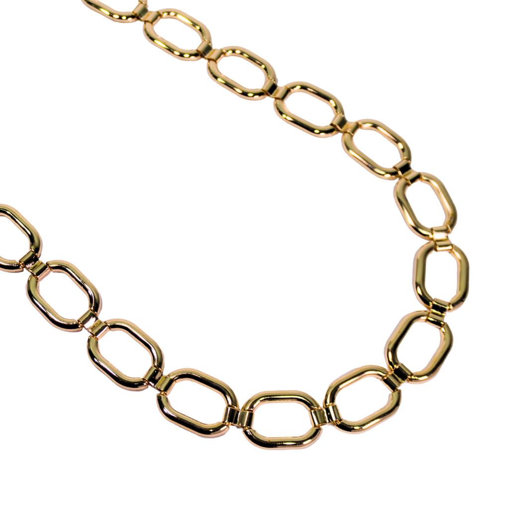 CINTURON DE CADENAS CON BRILLO