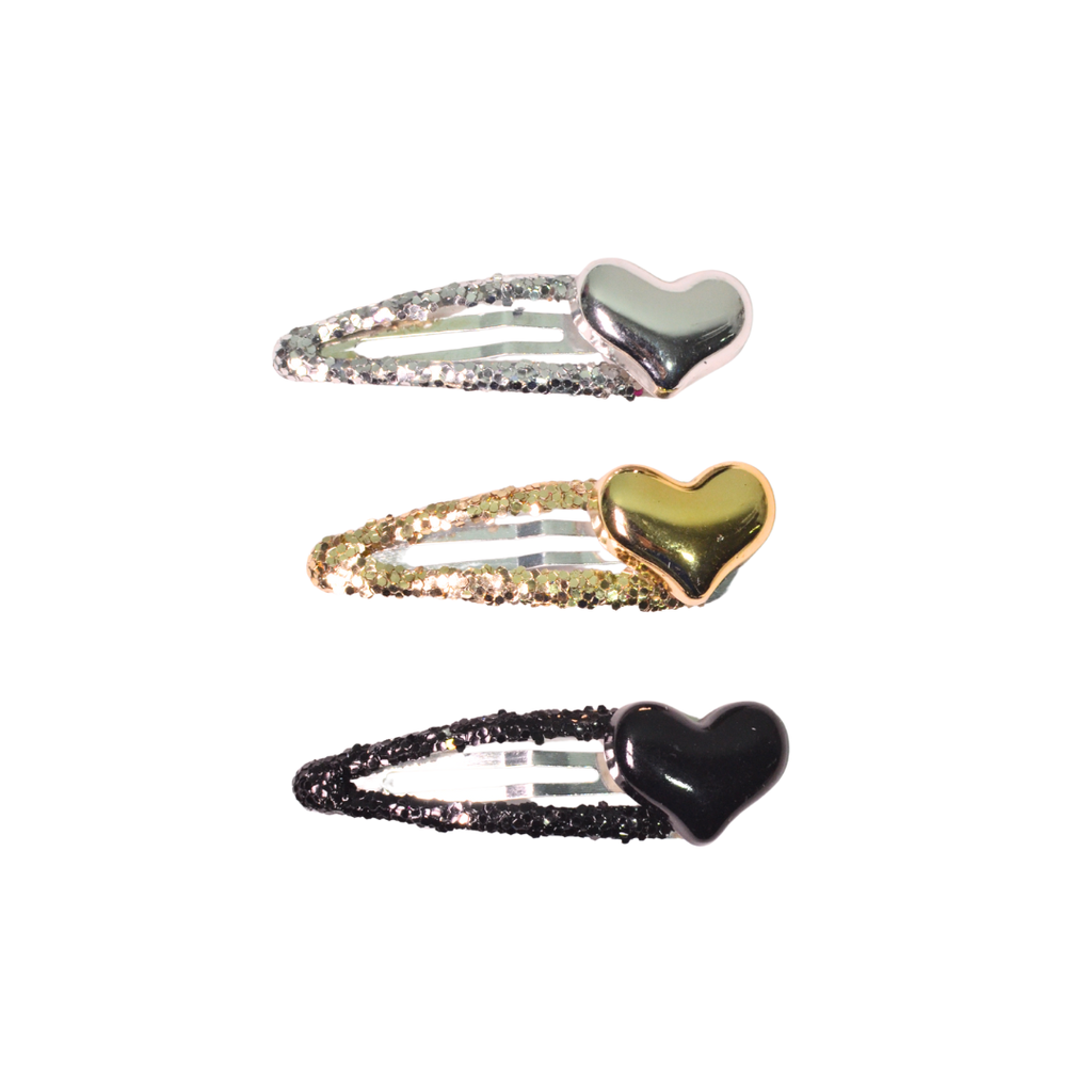 SET DE HEBILLA X3 CON GLITTER