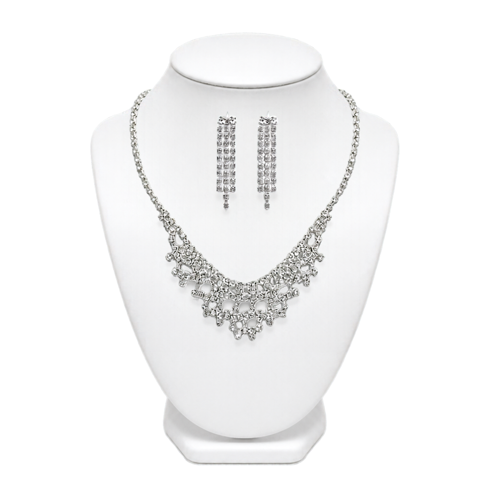 SET STRASS COLLAR + AROS