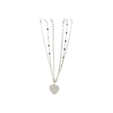 COLLAR TRIPLE CADENA CON DIJE