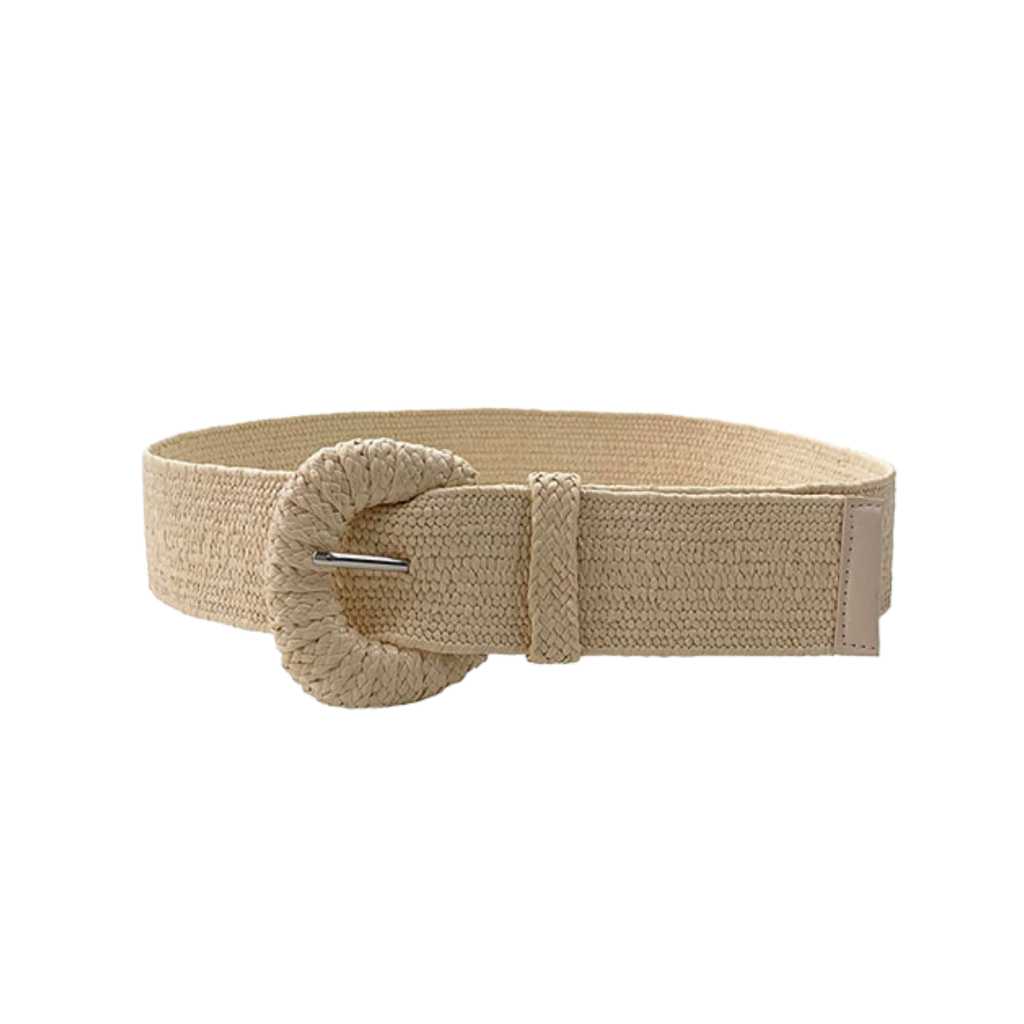 CINTO RAFFIA HEBILLA CIRCULAR
