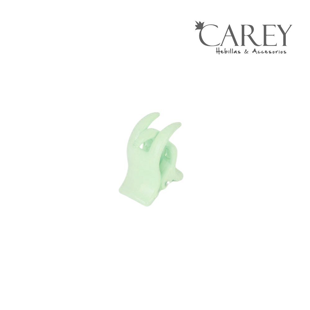 BROCHE PINZA CAREY MINI DE 2 DIENTES X4