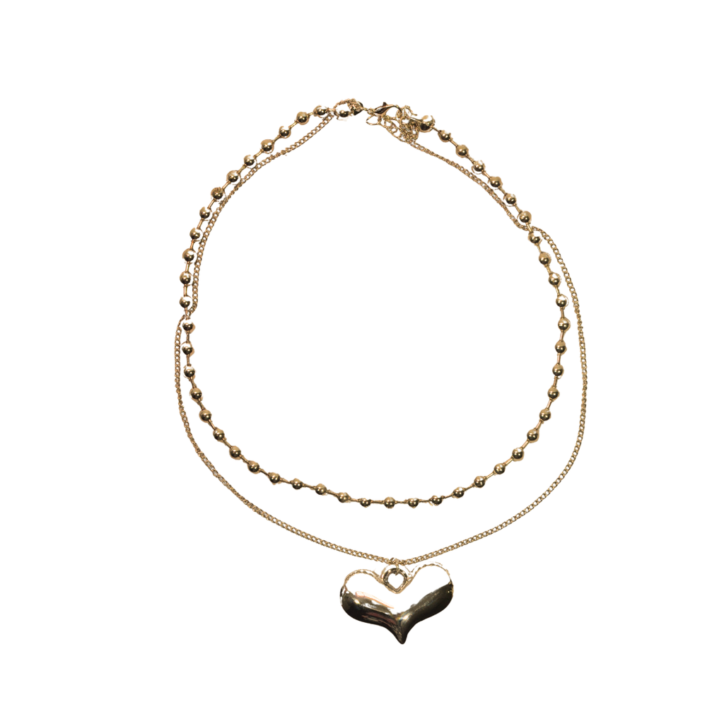 COLLAR DIJE GRANDE DE CORAZON