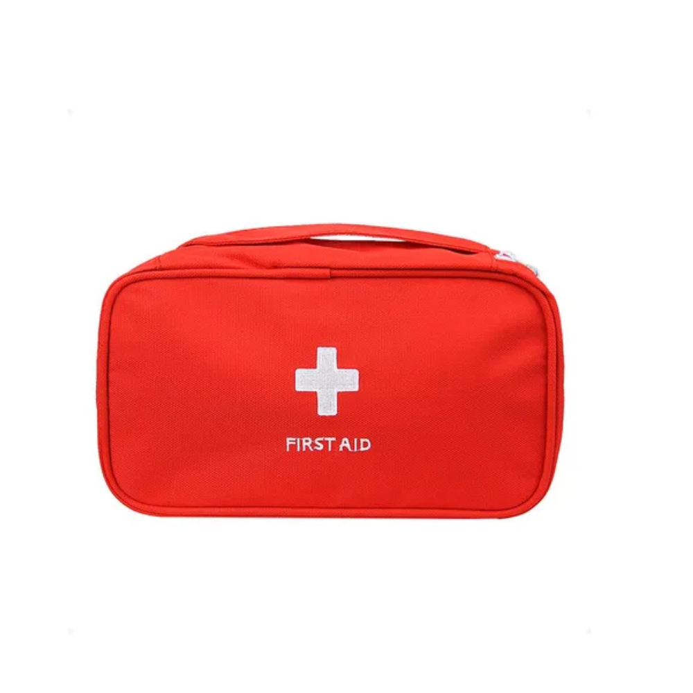 KIT DE PRIMEROS AUXILIOS TELA PORTACOSMETICO