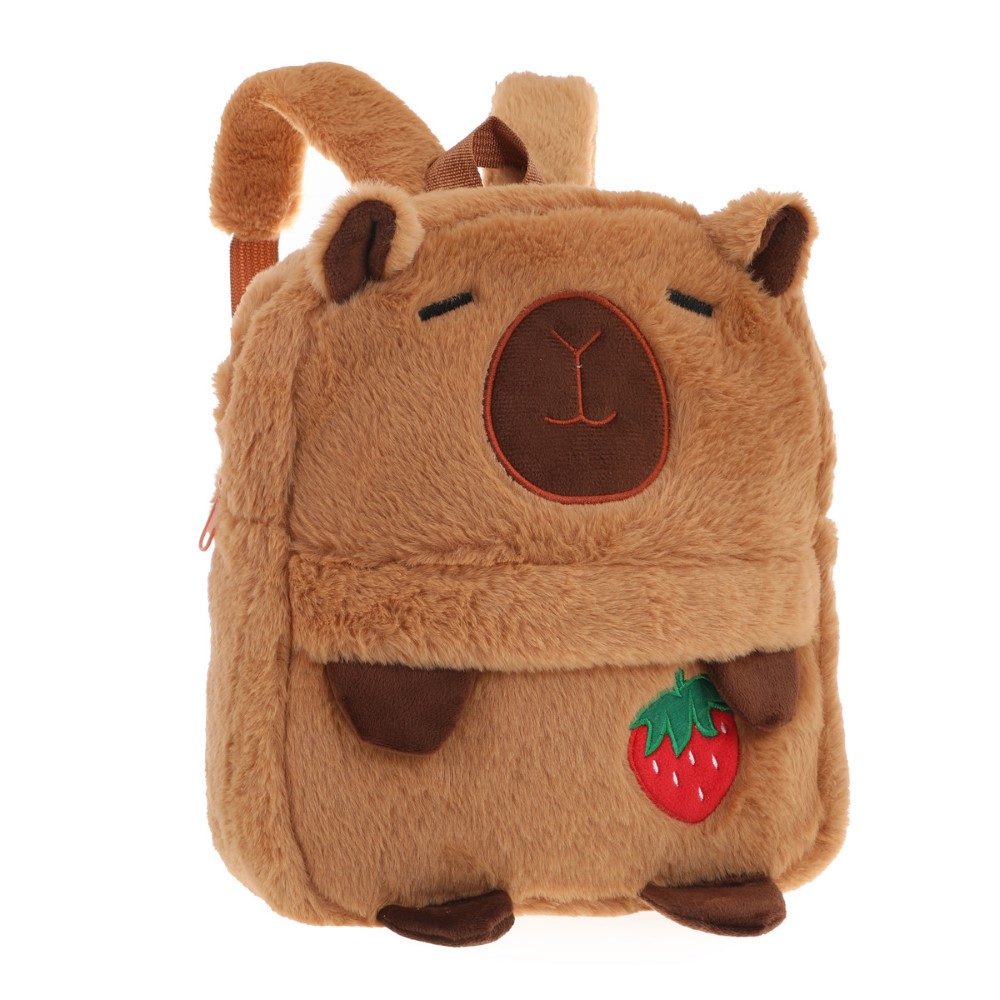 MOCHILA PELUCHE CAPIBARA 11"