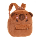 MOCHILA PELUCHE CAPIBARA 11"