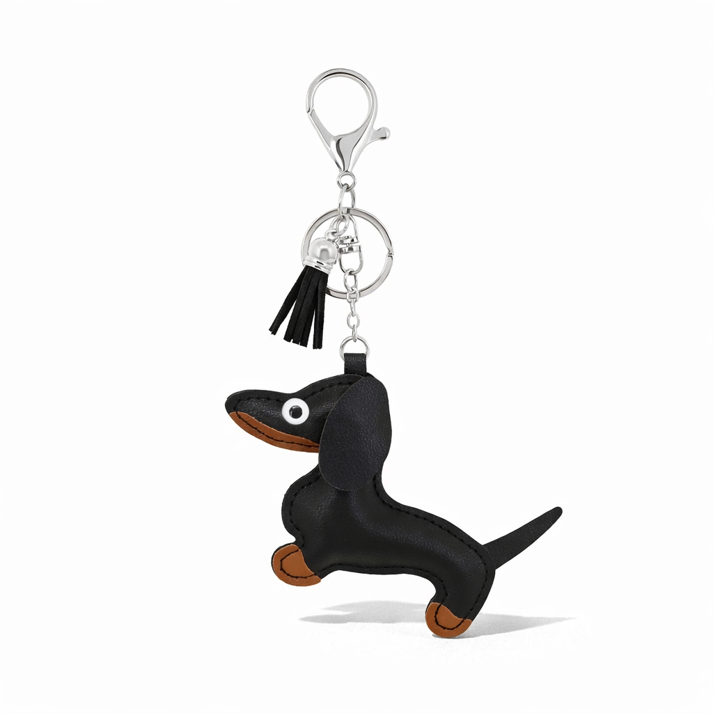 LLAVERO CHARM PERRO SALCHICHA