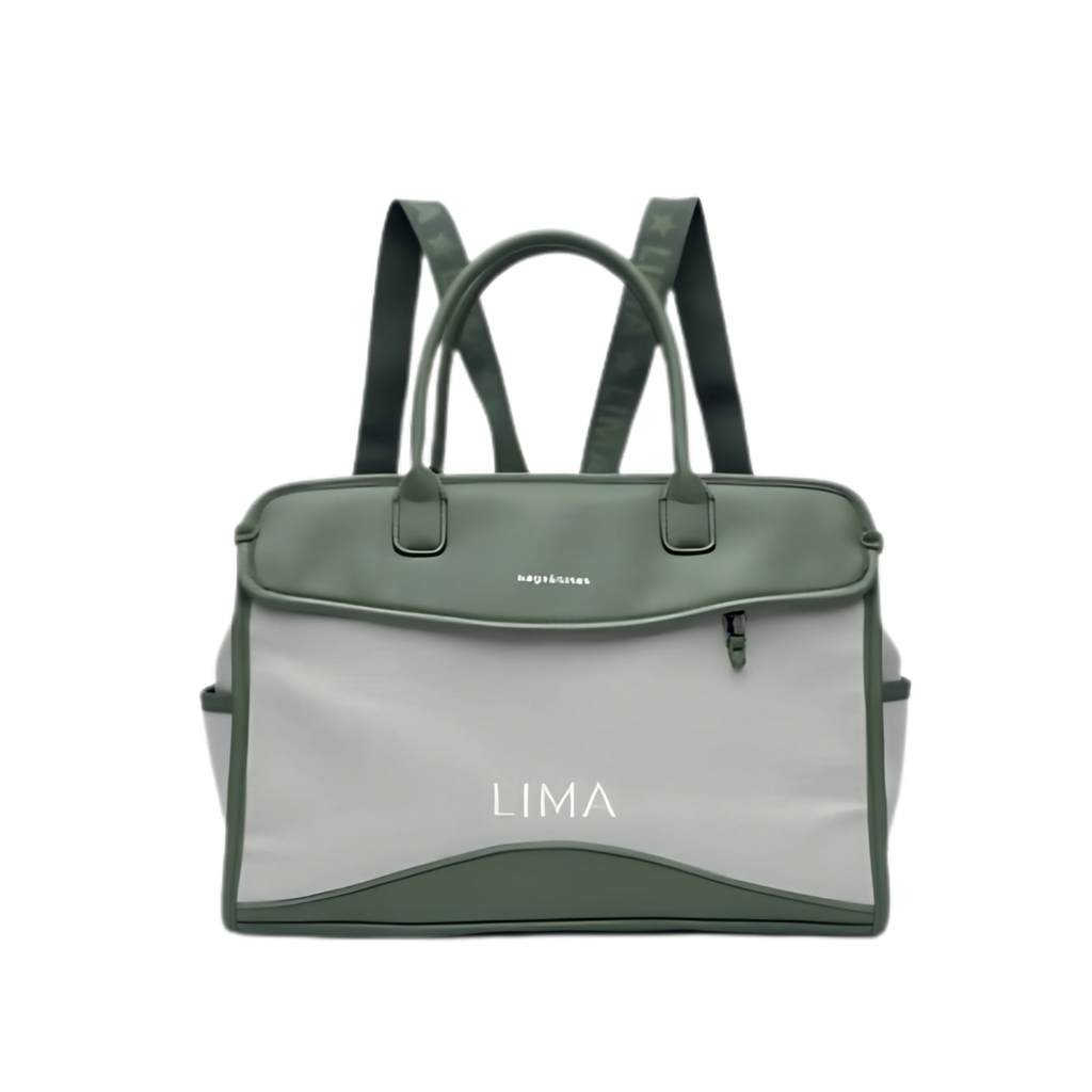 PORTAFOLIO TOTE BICOLOR LIMA