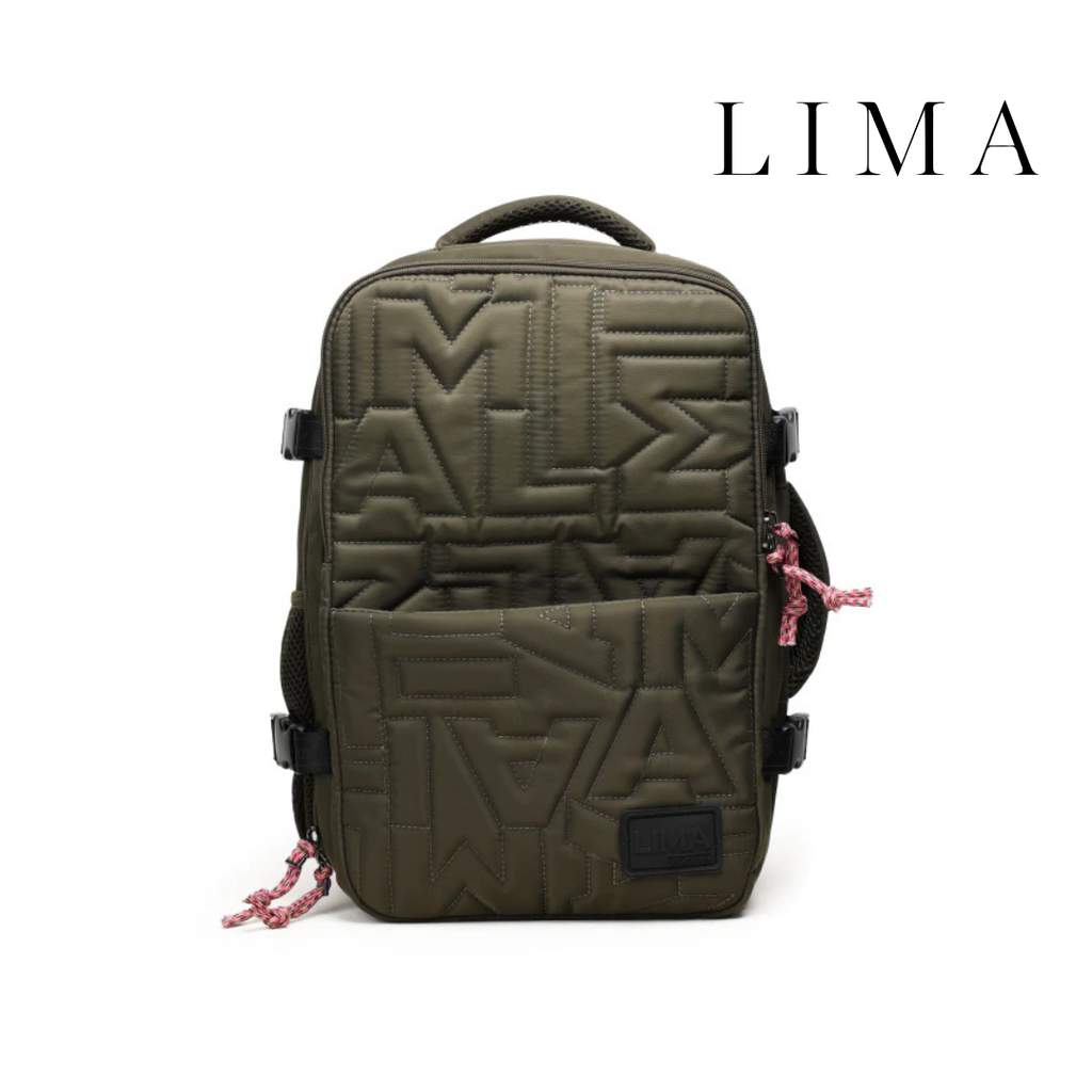 MOCHILA 16" BORDADA LIMA