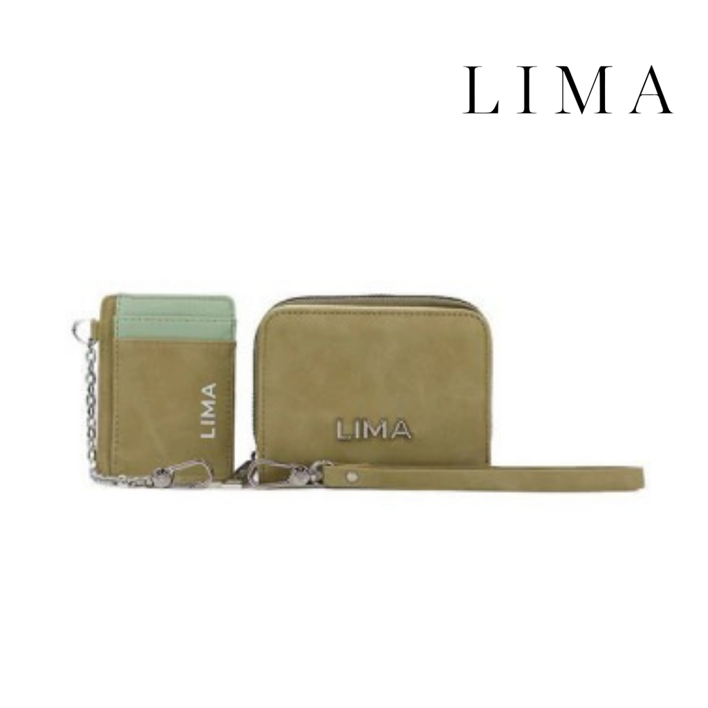 BILLETERA POCKET BICOLOR LIMA