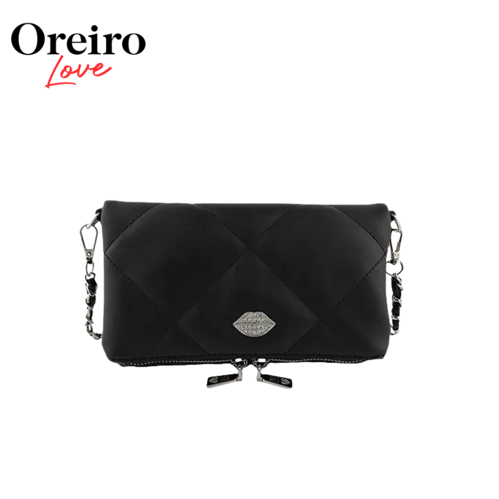 MORRAL BANDOLERA CON CADENA OREIRO LOVE