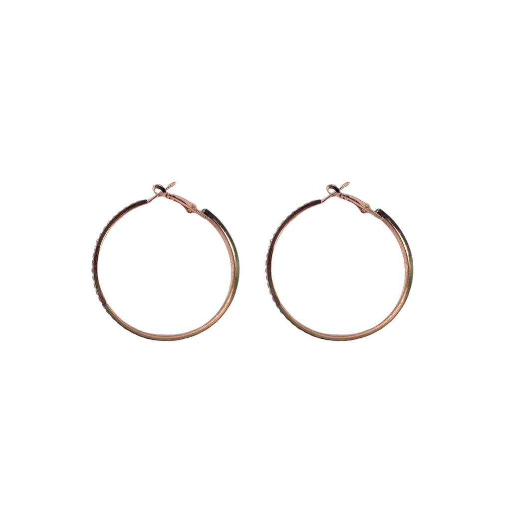 AROS ARGOLLA CON STRASS 50MM