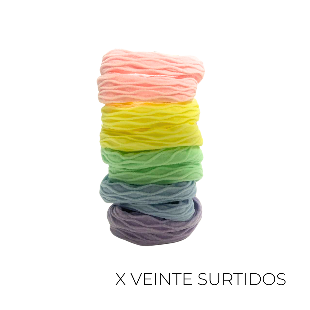 COLERO CON RELIEVE PASTEL X20