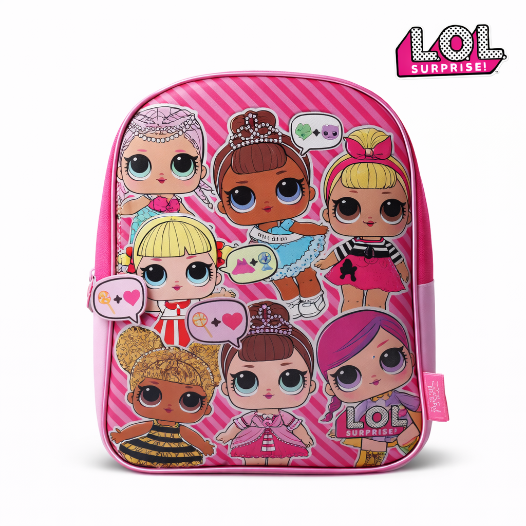 MOCHILA 12" ESTAMPA MUÑECAS LOL