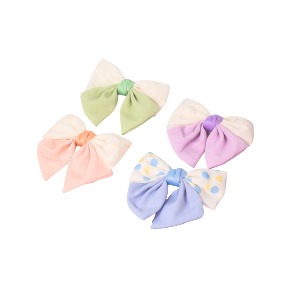 BROCHE HEBILLA DE MOÑO ESTAMPADO X34