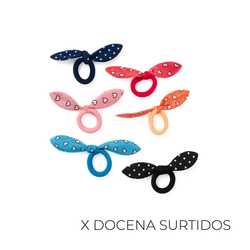 COLERO ELASTICO CHICO ESTAMPADO X12