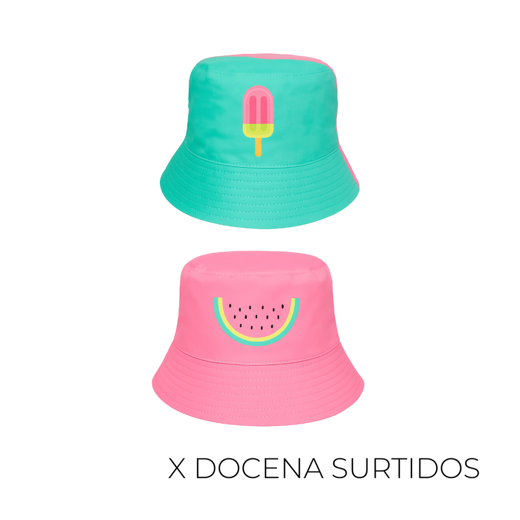 PILUSO BICOLOR CON APLIQUE FRONTAL X12