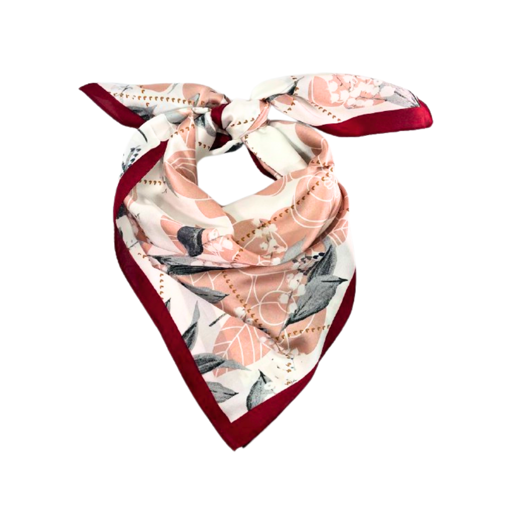 PAÑUELO ESTAMPADO RECTANGULAR 70X70CM