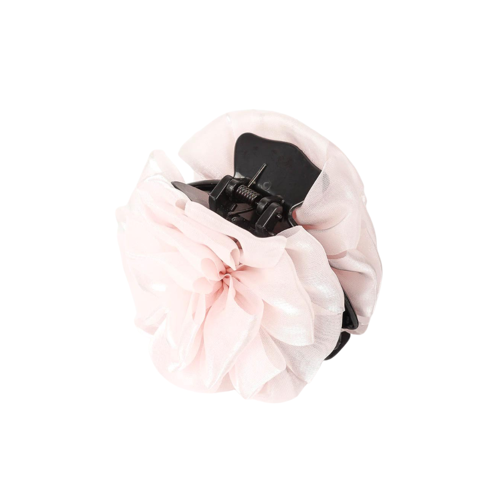 BROCHE PINZA FLOR DE TELA