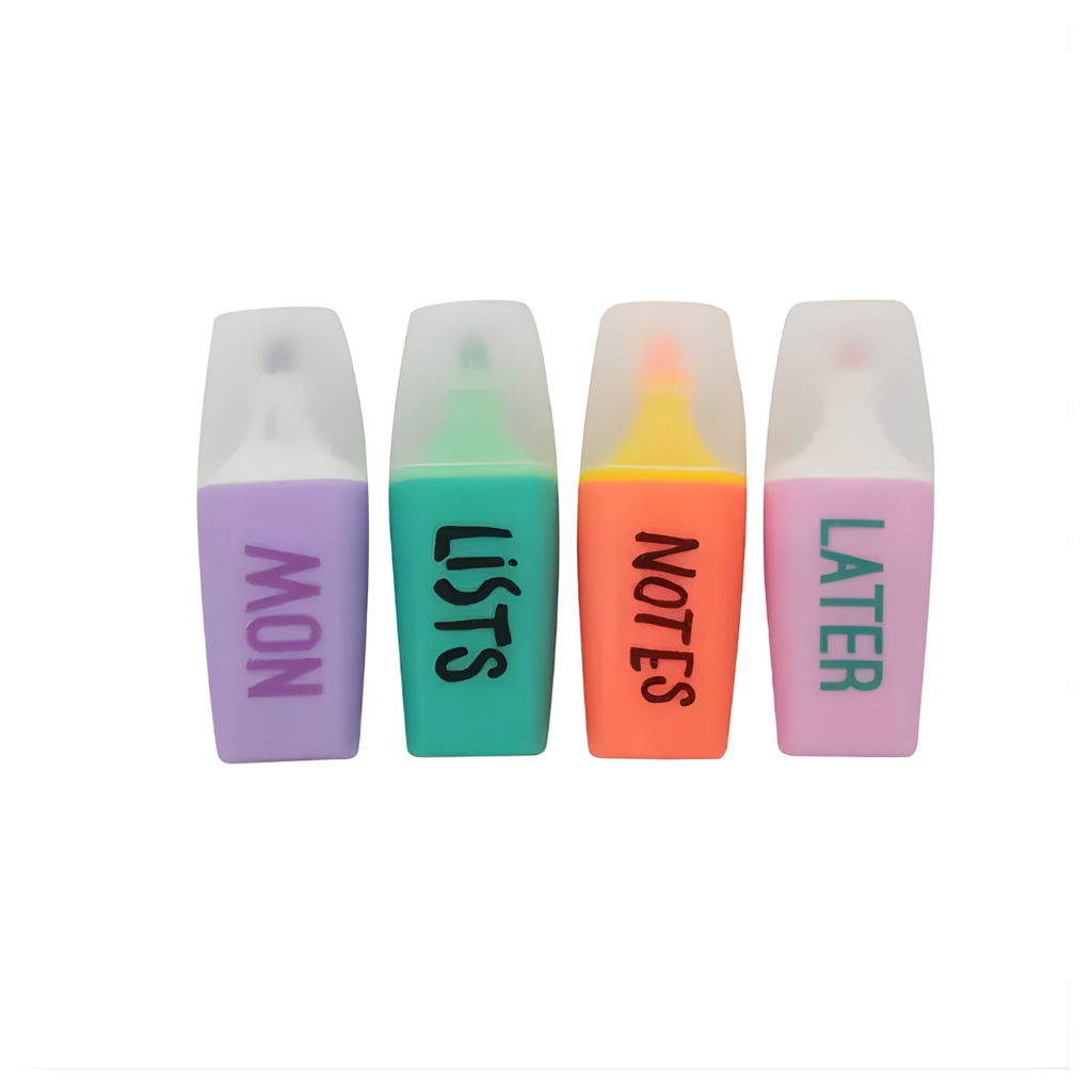 RESALTADOR FRASES X4 TRENDY