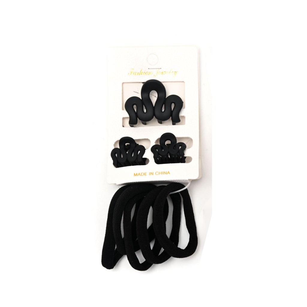 SET DE CABELLO BROCHE X3 + COLERO X5