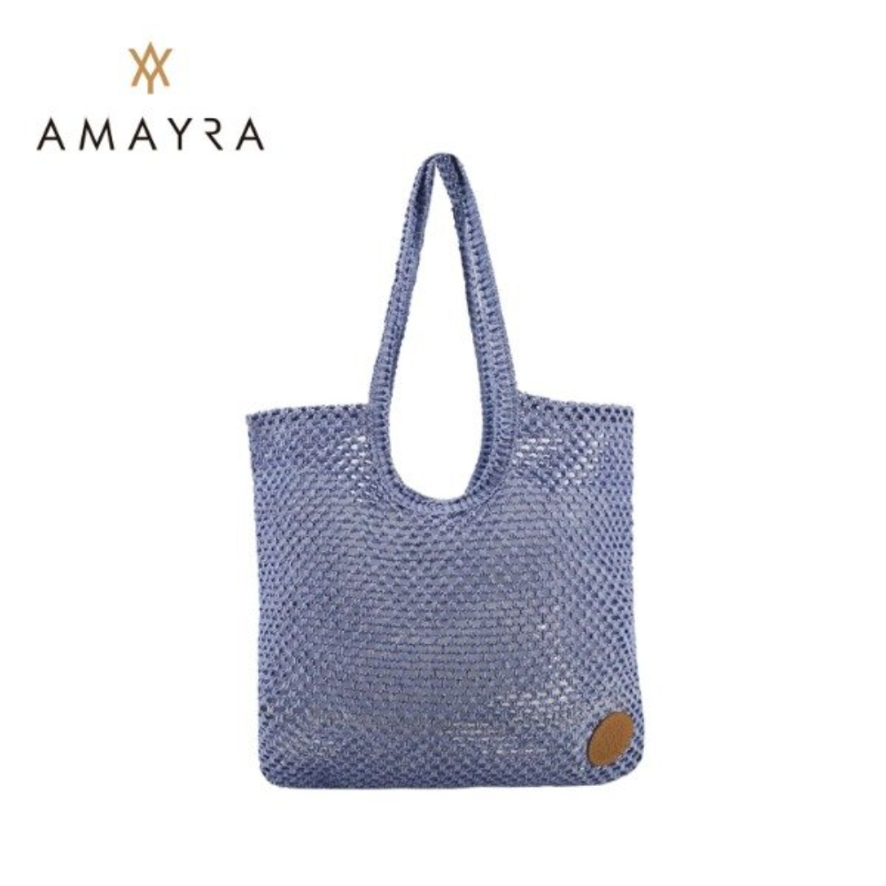 BOLSO DE PLAYA APLIQUE AMAYRA