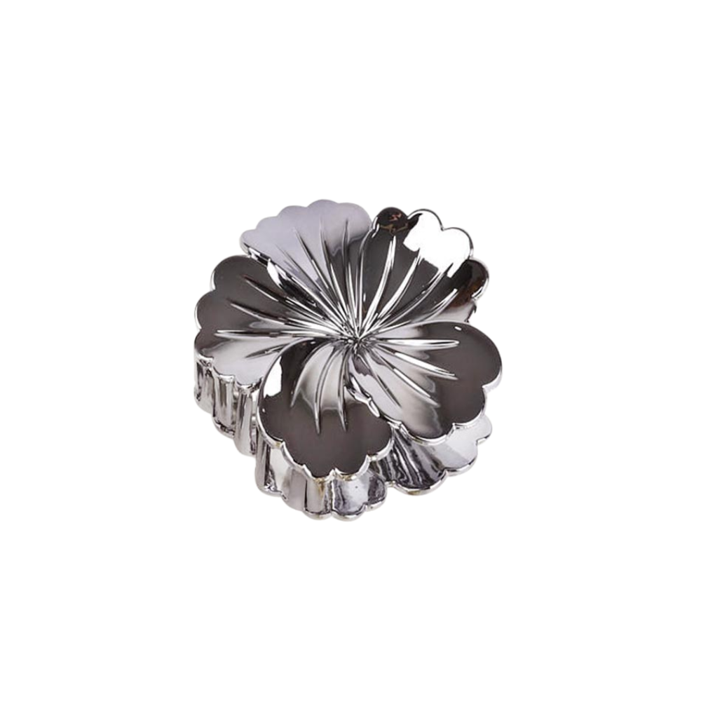 BROCHE PINZA METALIZADA TREBOL