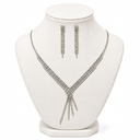 SET COLLAR + AROS STRASS CRUZADO