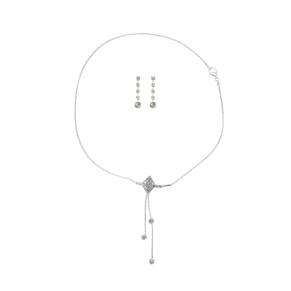 SET COLLAR + AROS STRASS FINO