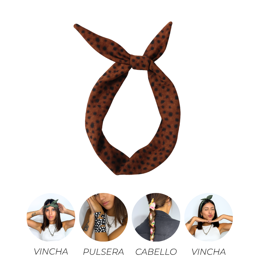 ACCESORIO MULTIUSO ANIMAL PRINT