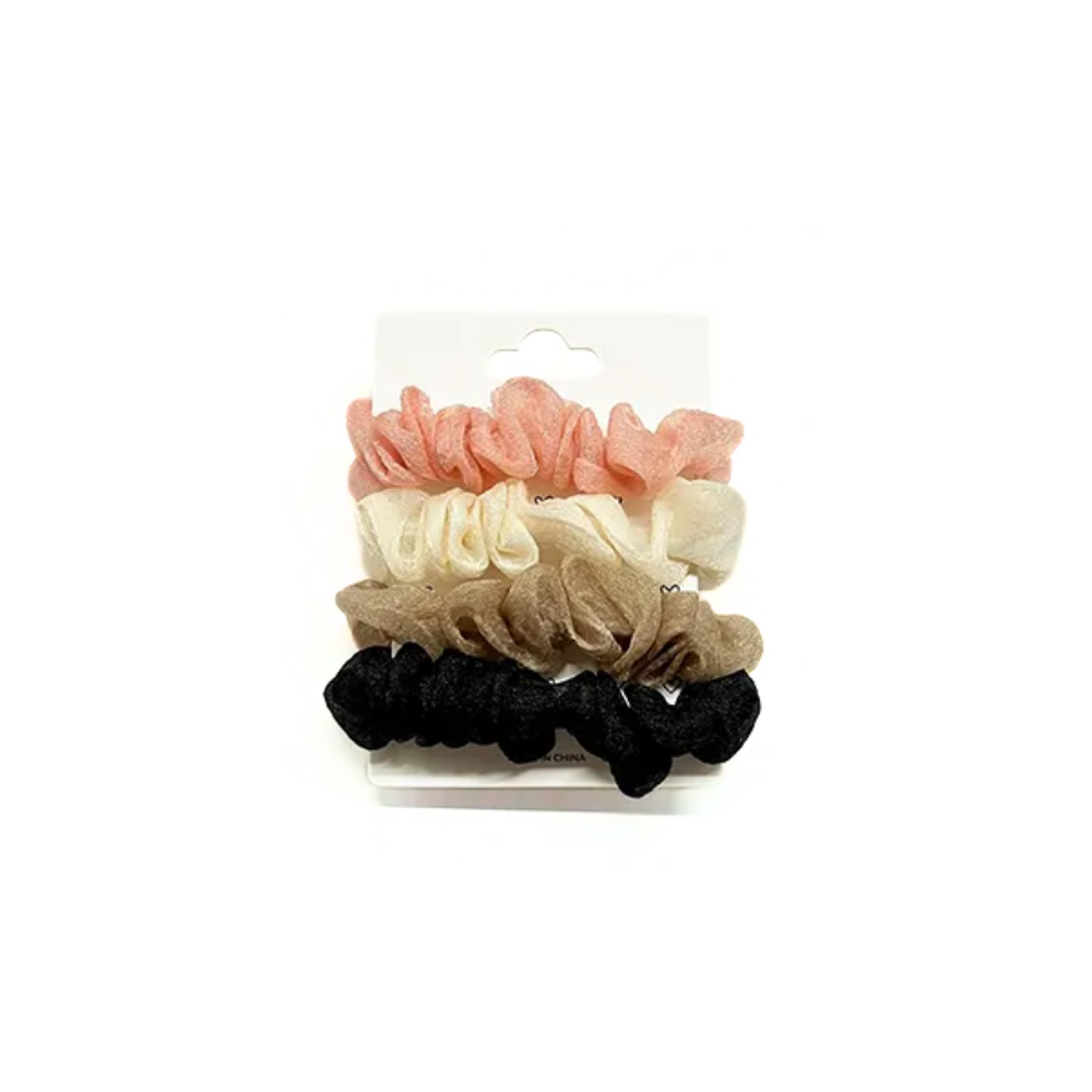 SET SCUNZI COLOR LISO CON BRILLO X4