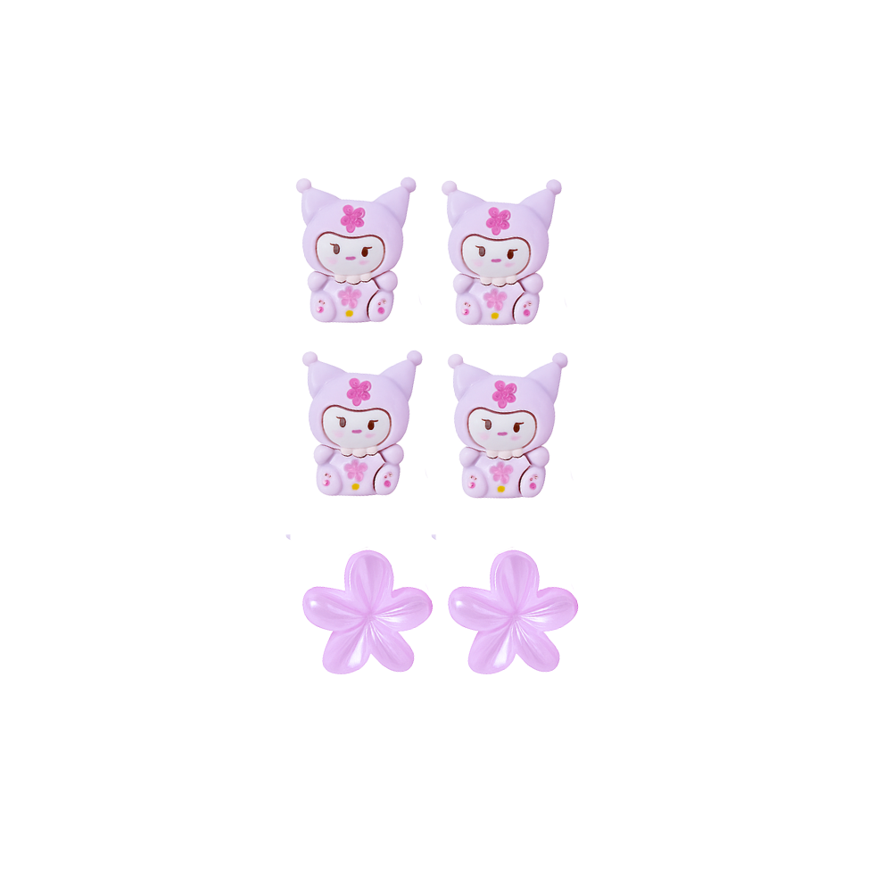 SET DE COLERO + BROCHE SANRIO