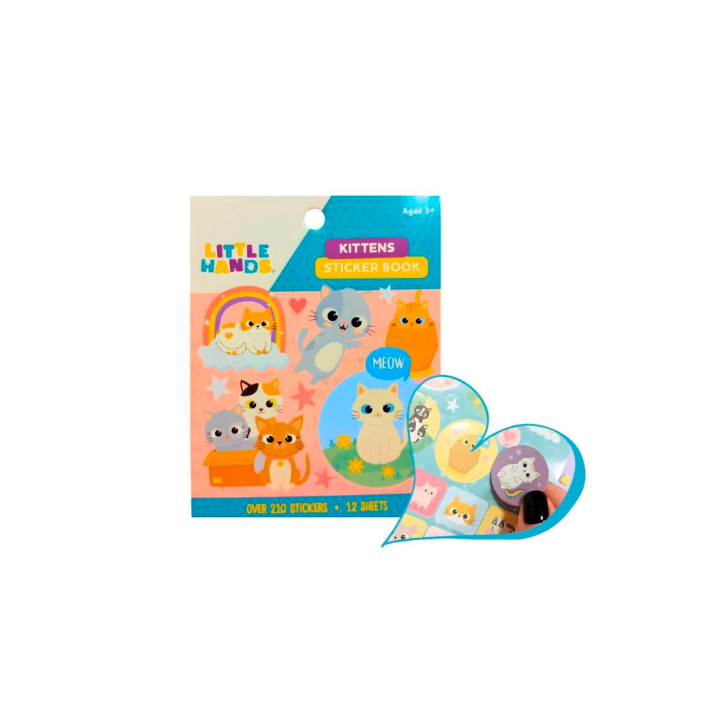 LIBRETA DE STICKERS MINI GATITO
