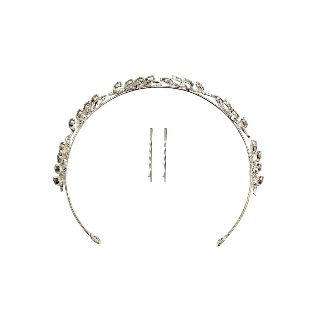 TOCADO STRASS DE HOJAS PARA PEINADO