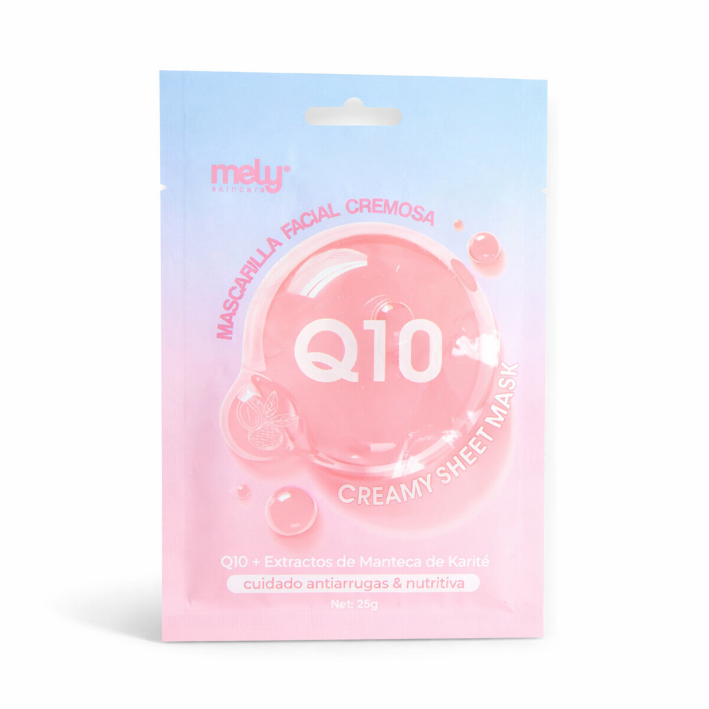 MASCARILLA FACIAL CON Q10 MELY