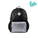 MOCHILA 16" PUFFER METALIZADA FOOTY