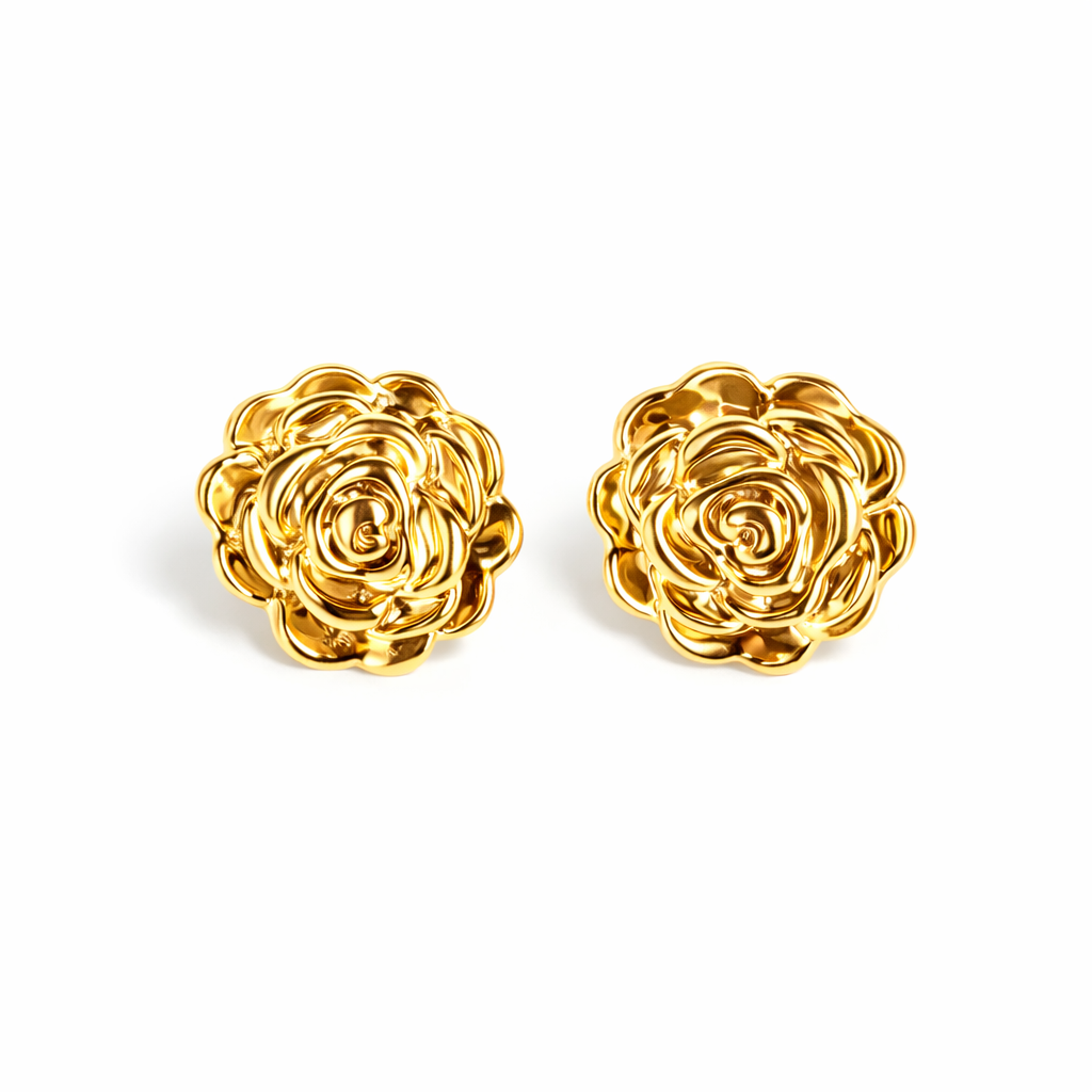 AROS PASANTE CON FORMA DE FLOR CHICO