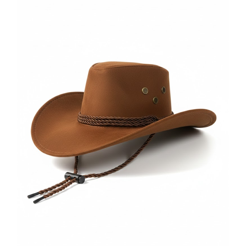SOMBRERO COWBOY CON TIRA REGULABLE