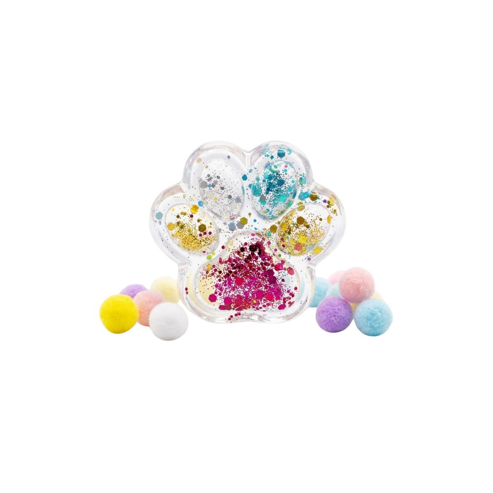 SQUISHY HUELLA CON POMPON