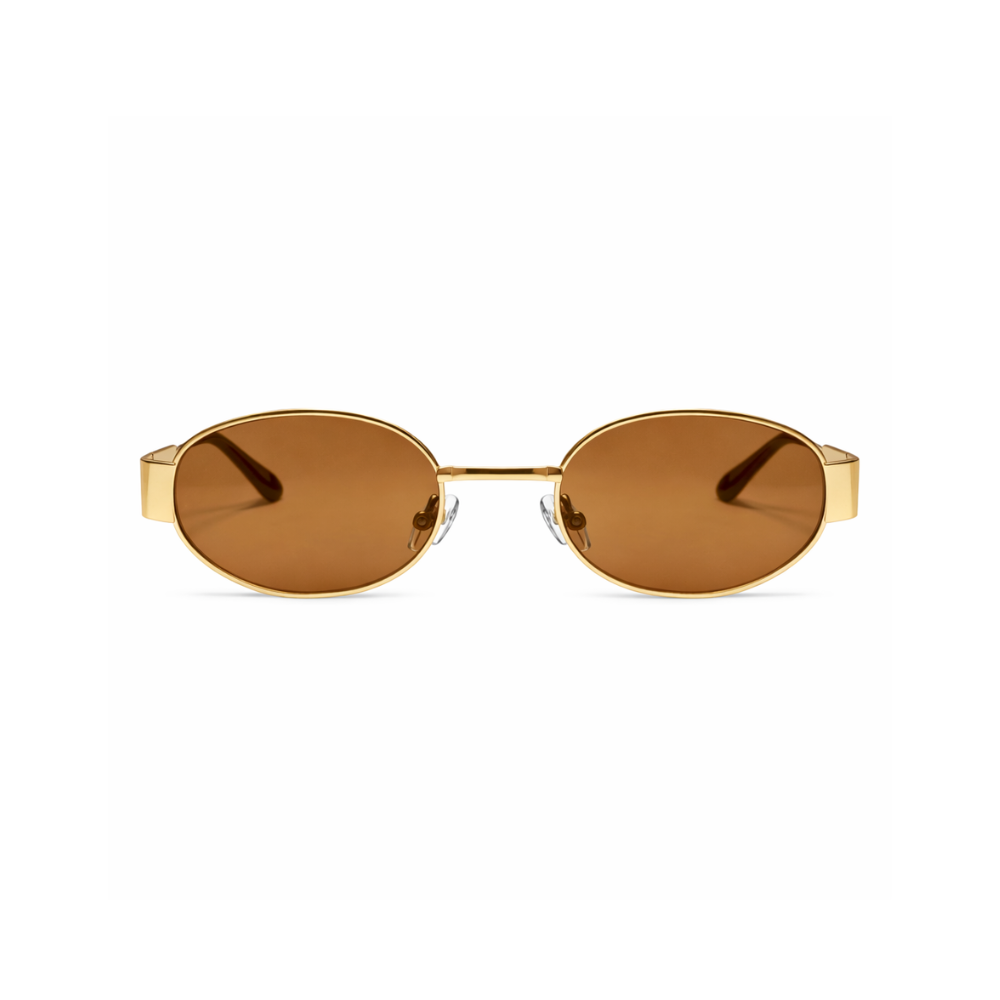 LENTES DE SOL OVALADOS COLOR LISO