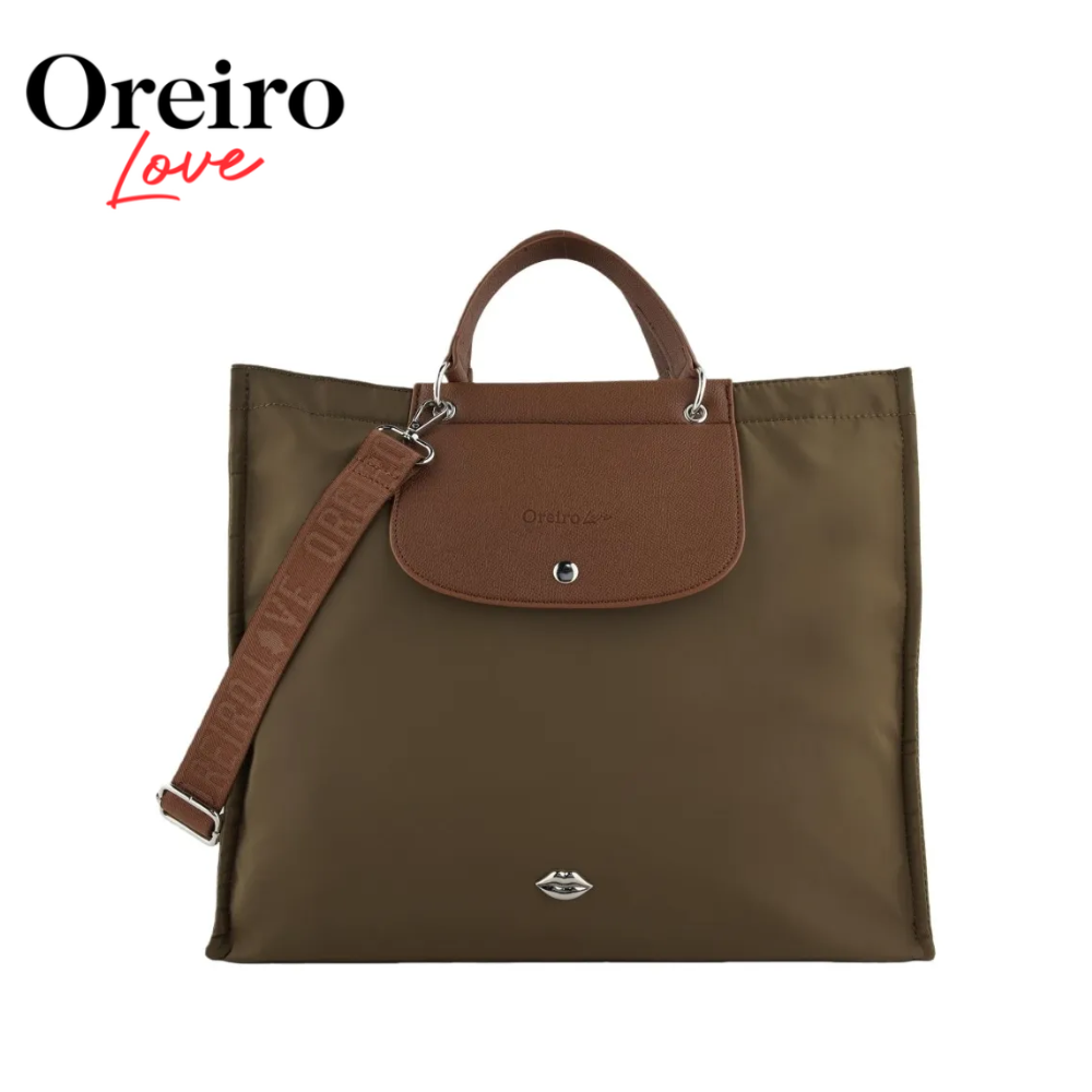 CARTERA TOTE BAG BICOLOR OREIRO LOVE