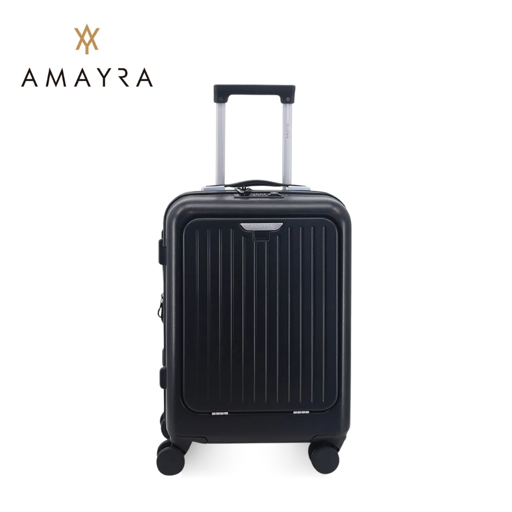 VALIJA 20" ABS COLOR LISO RELIEVE AMAYRA