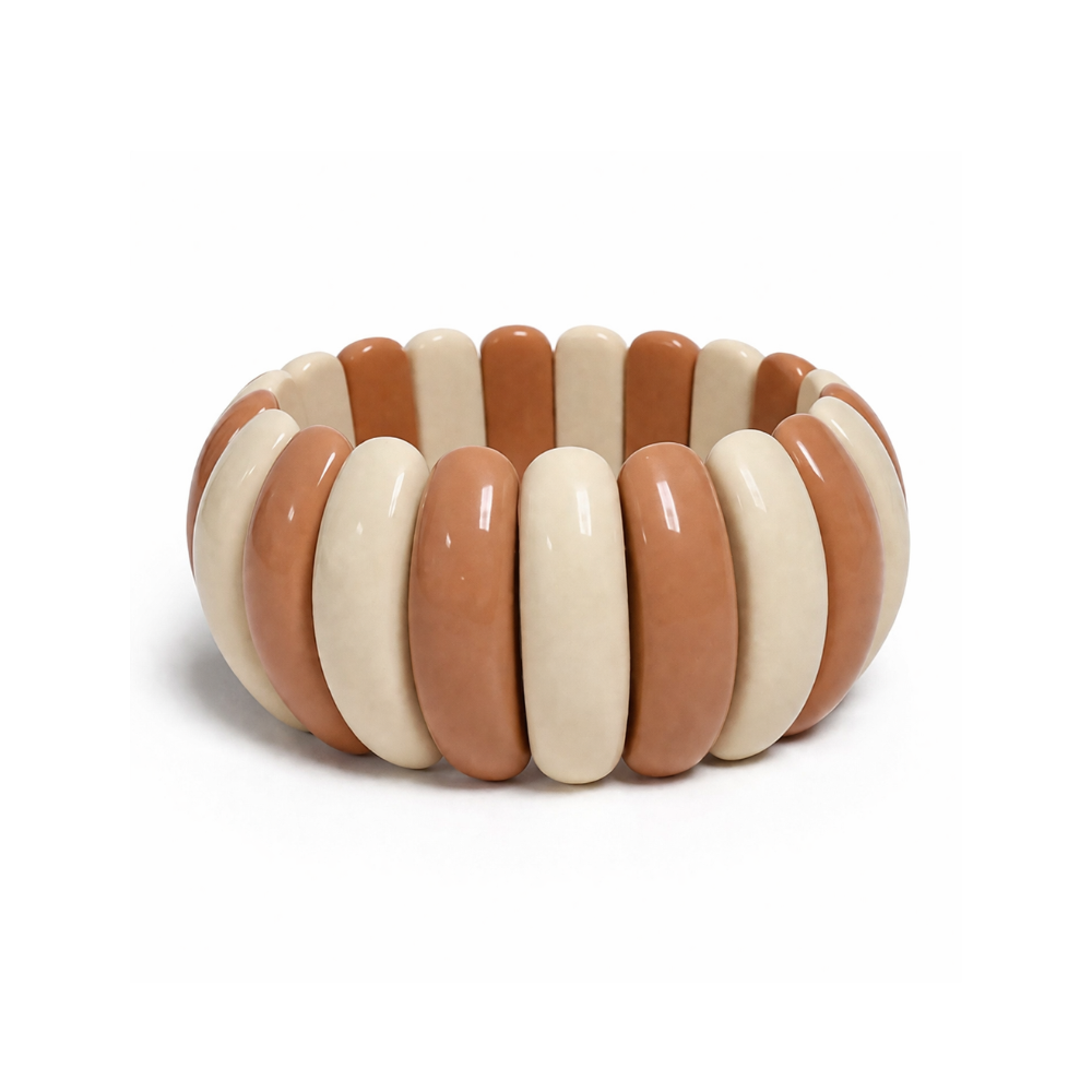 PULSERA ELASTICA BICOLOR