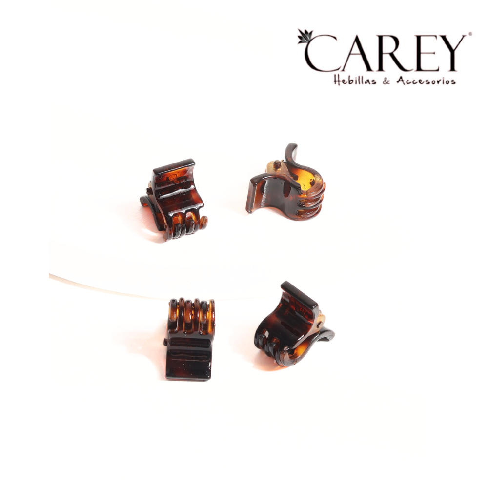 BROCHE PINZA MINI X4 PLANA CAREY