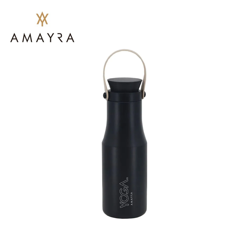 BOTELLA TERMICA YOGA LOGO AMAYRA