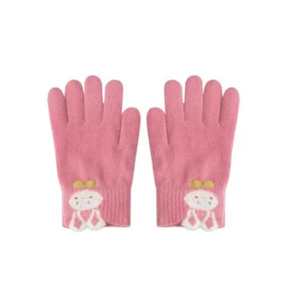 GUANTES INFANTIL ESTAMPA CONEJO