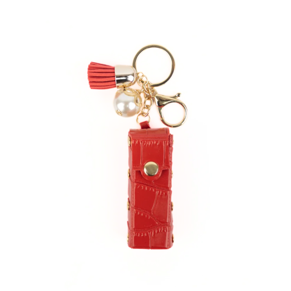 LLAVERO CHARM PORTA LABIAL Y PERFUMERO